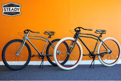 Steady Bistro Racer Bicycle Classic Cafe Racer Motorcycle Styl